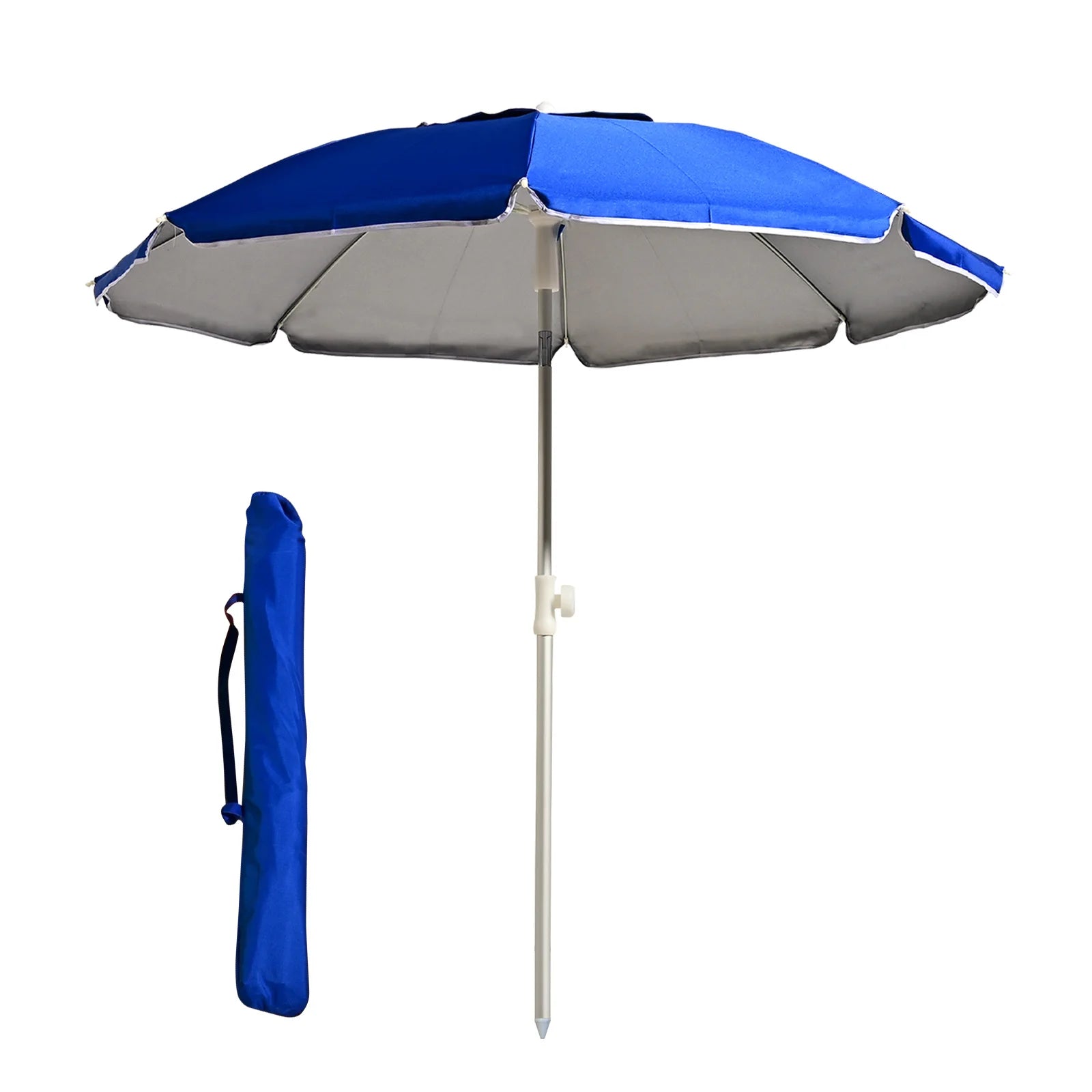 S7 STAR Multicolor Beach Umbrella, large and lightweight with UV 50 protection, ideal for outdoor use, perfect for beach and garden settings. Solmar