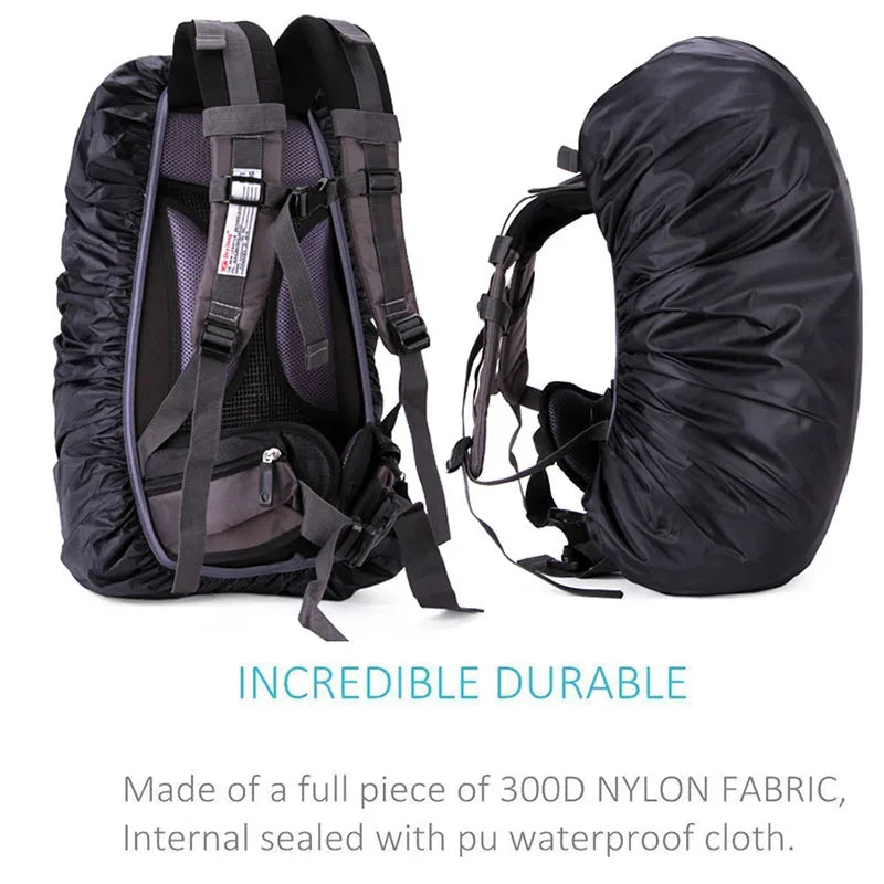 35L 100L 120L Rain Cover Backpack Waterproof Bag Hiking Camping Black Large 30L 70L 80L 90L 95L 110L 130L Rain Cover Solmar