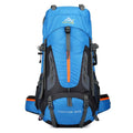 Outdoor Bag, Backpack, Mountaineering Bag, Hiking Sports Bag, Water-Repellent Backpack, Large-Capacity Travel Backpack Solmar
