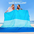Portable Beach Towel No Sand Quick Drying Camping Mat Waterproof Oversized Beach Mat Travel Camping Picnic Solmar