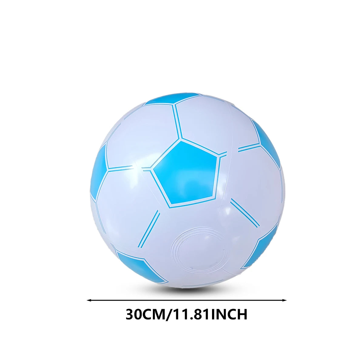 Thickened PVC inflatable football, inflatable beach ball, inflatable basketball. Water pool party toys Solmar