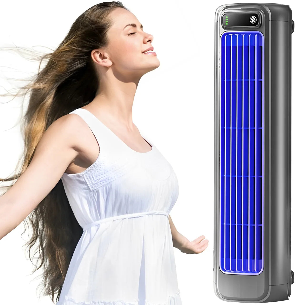 Three-speed Summer Kitchen Fan Wall Portable Conditioner Cooling Air Fan Ultra Conditioning Air Mounted Refrigeration Quiet Solmar