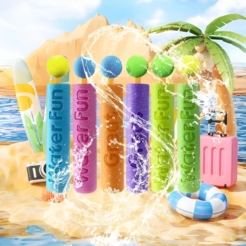 1/3/5pc Water Gun for Kids Summer Foam Watergun Toys Water Squirter Soaker Blaster Shooter Outdoor Swimming Pool Beach Games Toy Solmar