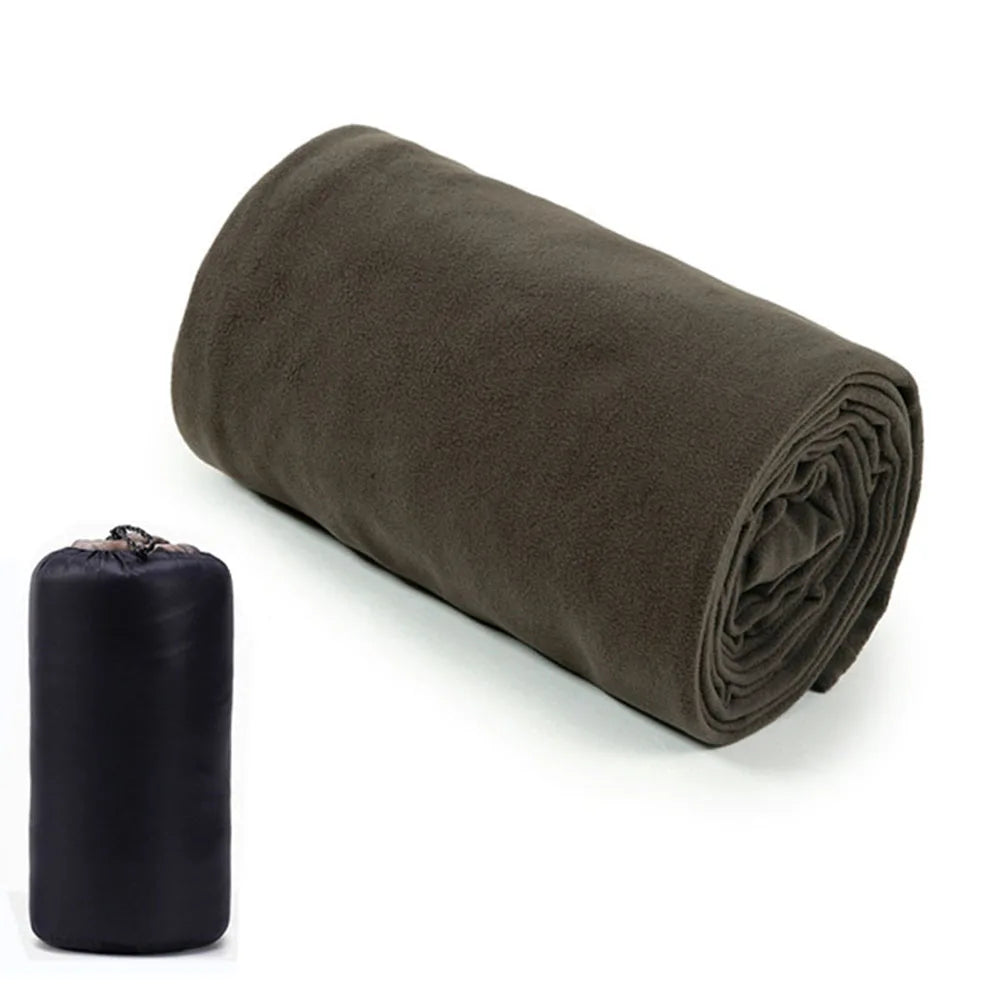 Fleece Sleeping Bag Portable Ultra-light Polar Travel Sheets for Adults Outdoor Camping Tent Bed Warm Sleeping Bag Liner Solmar
