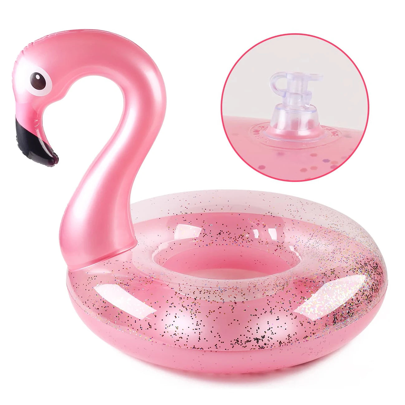Flamingo Pool Float - Fun Beach Floaties, Inflatable Swimming Pool Tubes Party Toys Summer Pool Raft Lounger for Adults & Kids Solmar