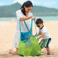 Children Sand Away Protable Mesh Bag Kids Bath Toys Storage Bags Swimming Large Beach Bag for Towels Women Cosmetic Makeup Bag Solmar