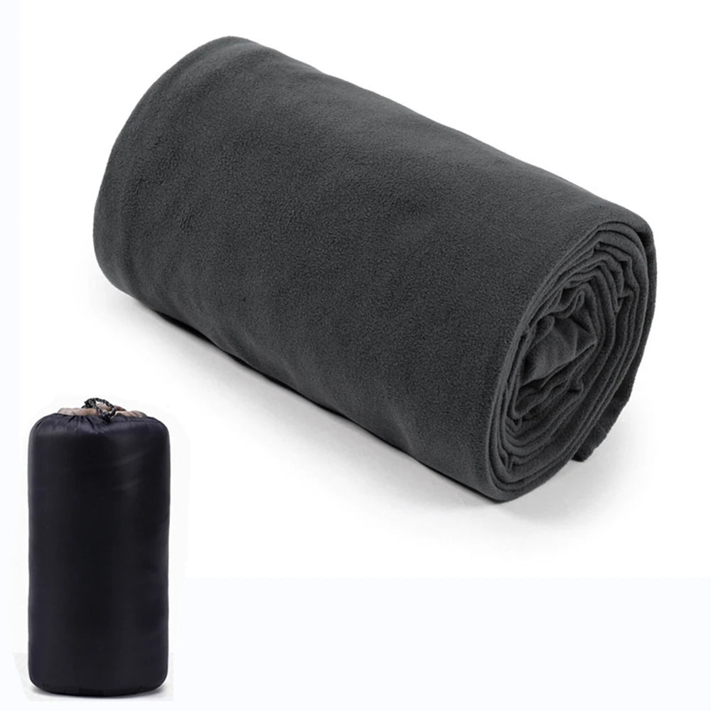 Fleece Sleeping Bag Portable Ultra-light Polar Travel Sheets for Adults Outdoor Camping Tent Bed Warm Sleeping Bag Liner Solmar