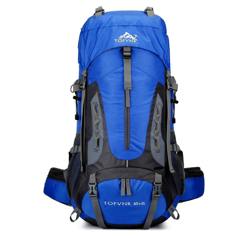 Outdoor Bag, Backpack, Mountaineering Bag, Hiking Sports Bag, Water-Repellent Backpack, Large-Capacity Travel Backpack Solmar