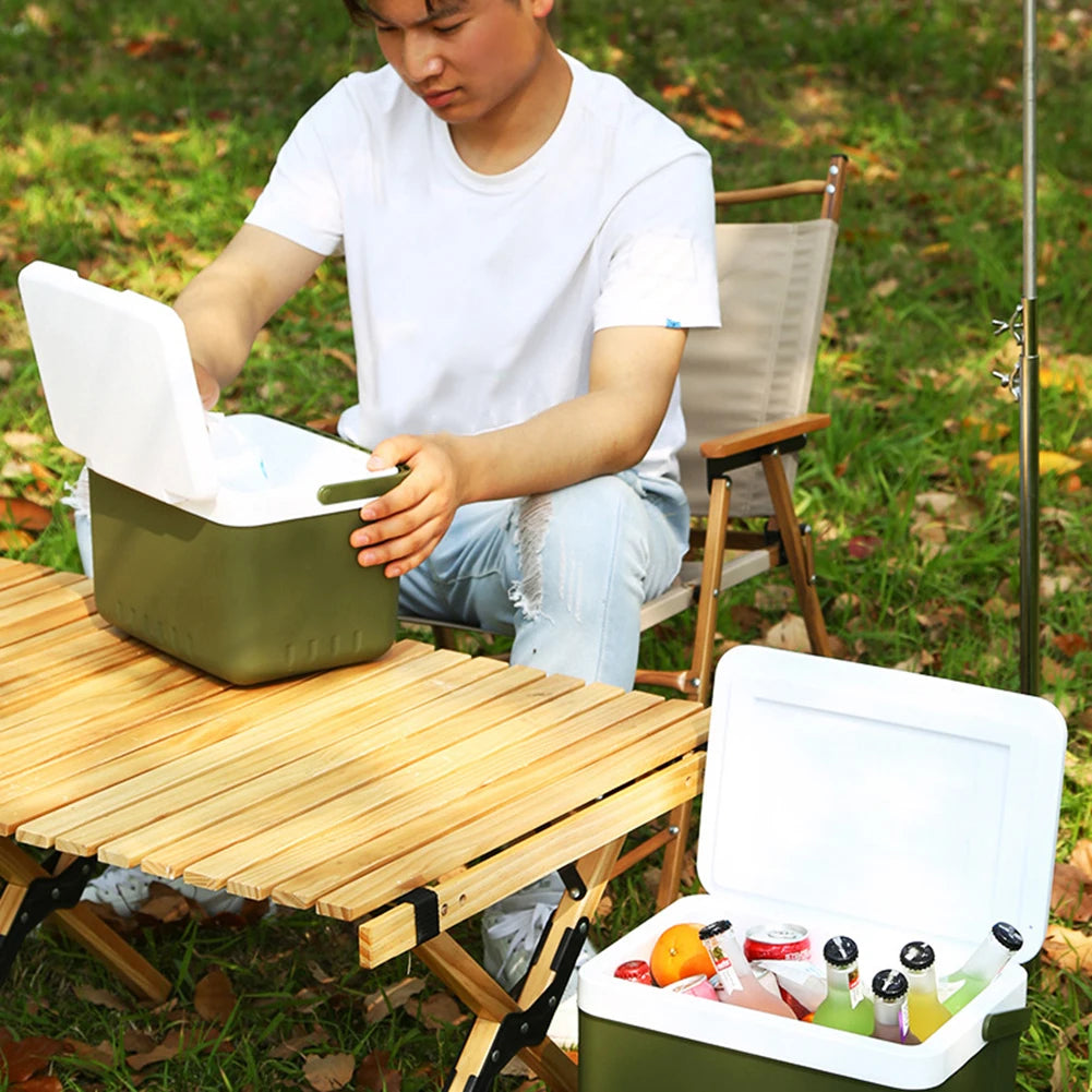 6L Picnic Refrigerator Portable Cold Fresh Box Household Dual-Use Multipurpose for Home Camping Traveling Solmar