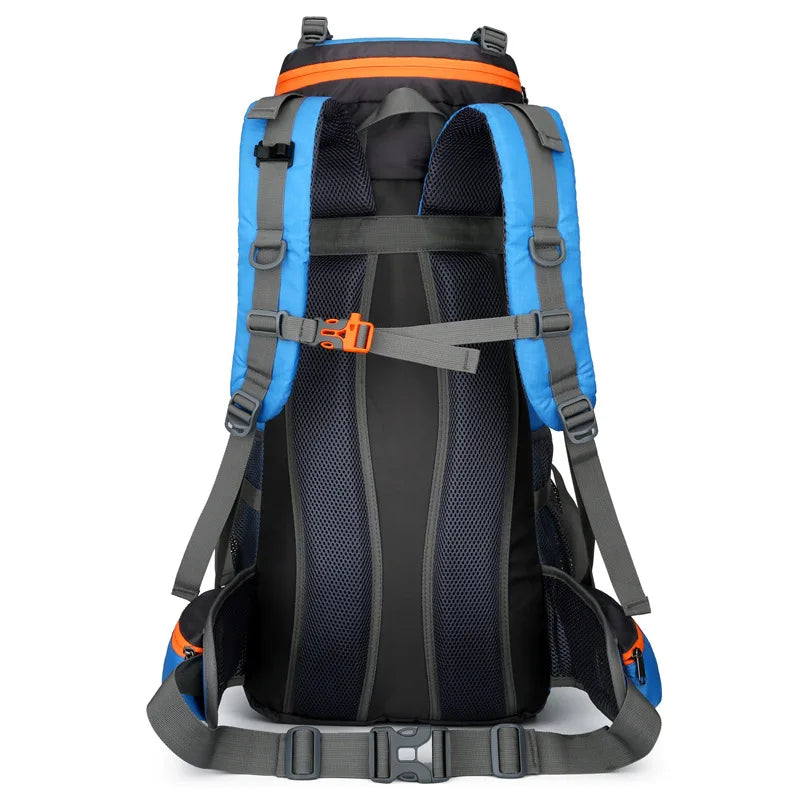 Outdoor Bag, Backpack, Mountaineering Bag, Hiking Sports Bag, Water-Repellent Backpack, Large-Capacity Travel Backpack Solmar