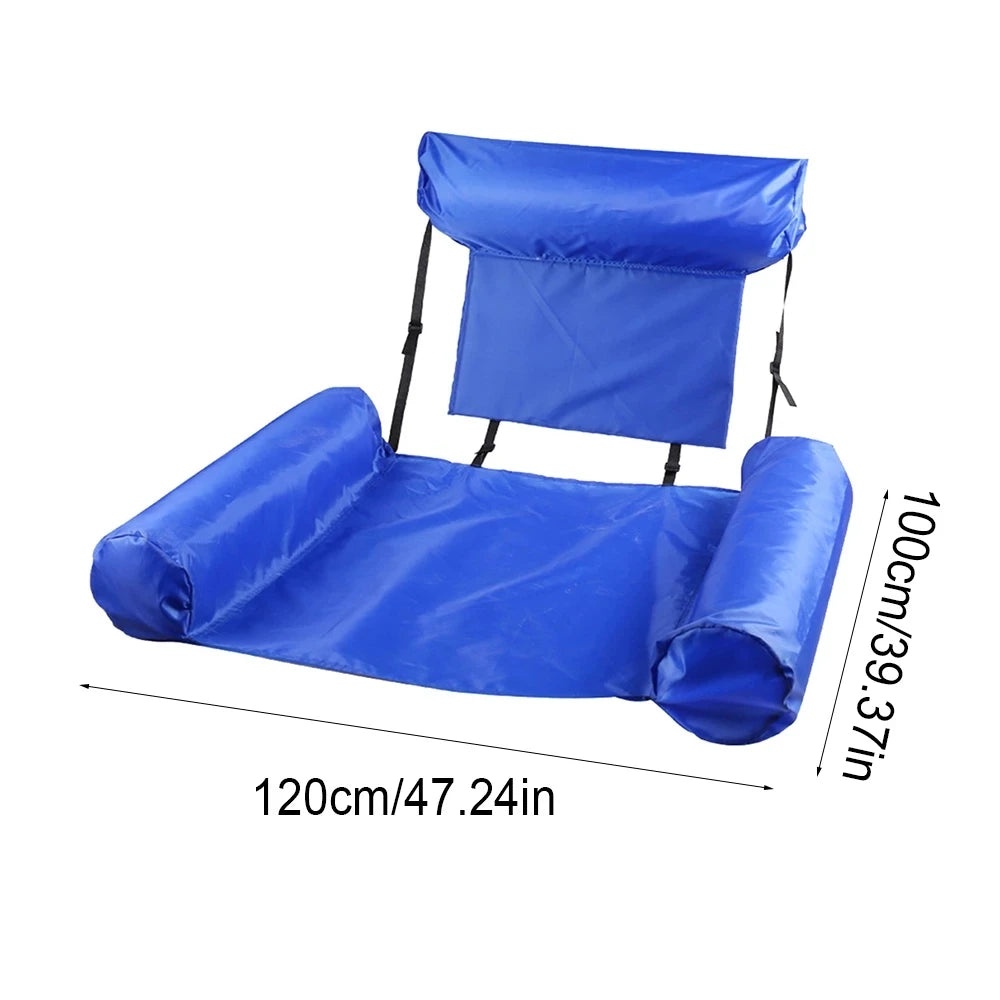 Summer Inflatable Floating Water Mattresses Hammock Lounge Chairs Pool Float Sports Toys Carpet Float Pool Accessories Solmar