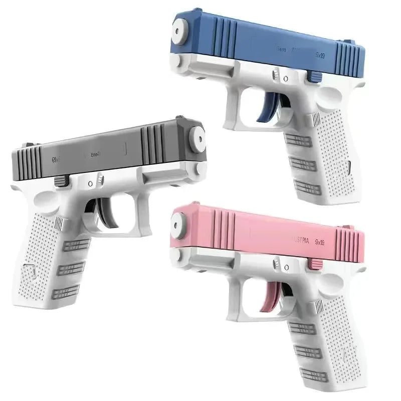 Summer Water Gun non Electric Pistol High-pressure Full Automatic Shooting Water Beach Toy Gun For kid Children Boys Girls Solmar